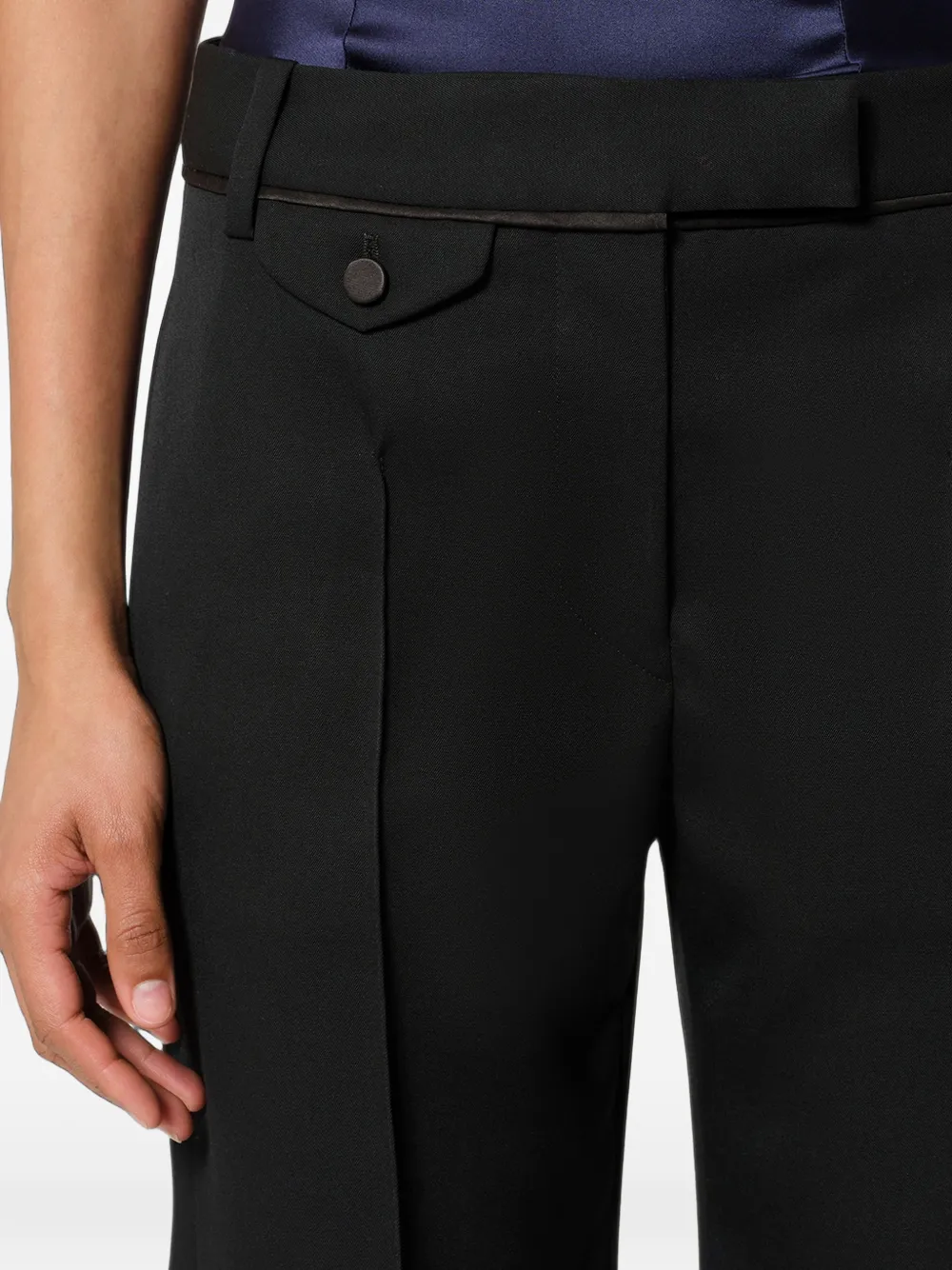 ISABEL MARANT Lusia wollen broek Zwart