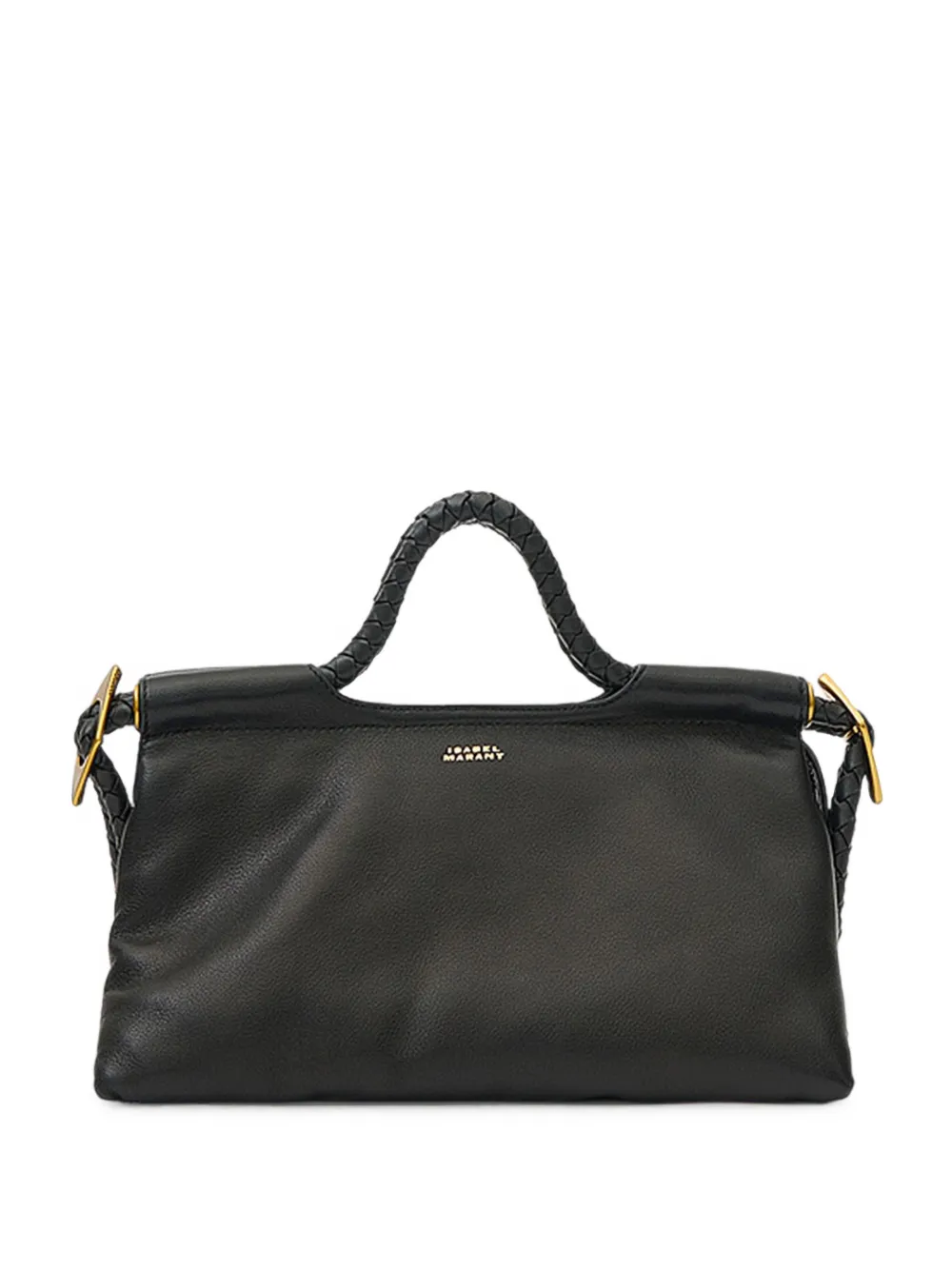 ISABEL MARANT cabas Pipa à anse tressée - Noir