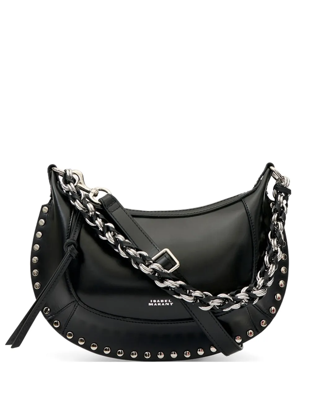 ISABEL MARANT Oskan Moon studded leather shoulder bag