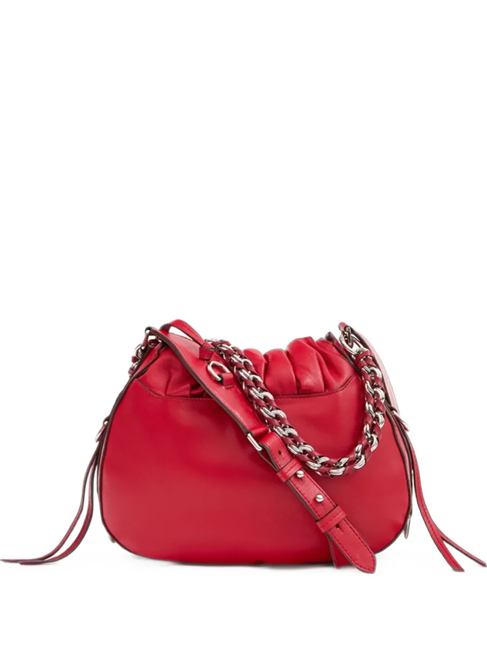 ISABEL MARANT Bolton leather shoulder bag - Rosso