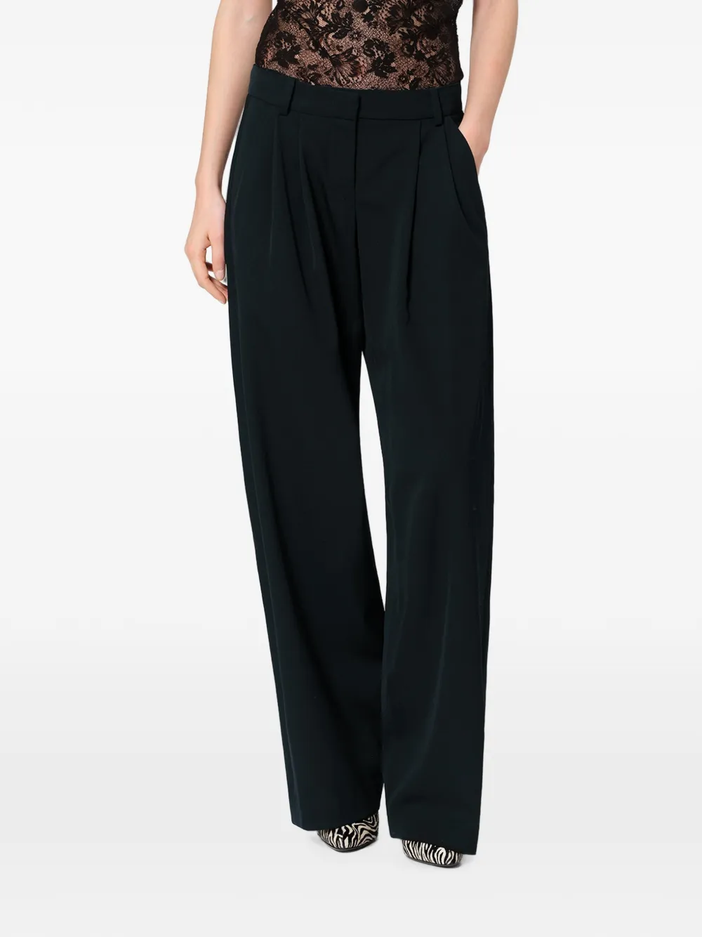 ISABEL MARANT Lyda wollen broek Zwart