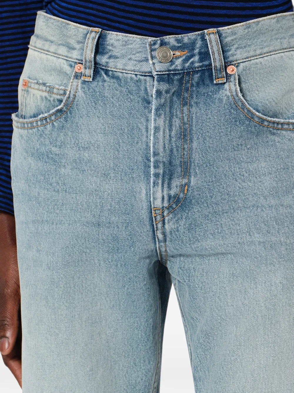 MARANT Jude jeans met gerafelde afwerking Blauw