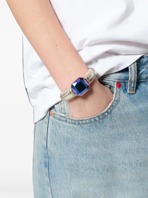 ISABEL MARANT brazalete Luce con detalles de cristal