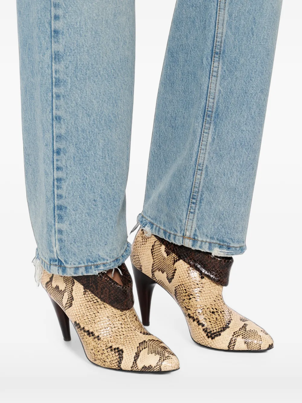 ISABEL MARANT Janela ankle boots Beige