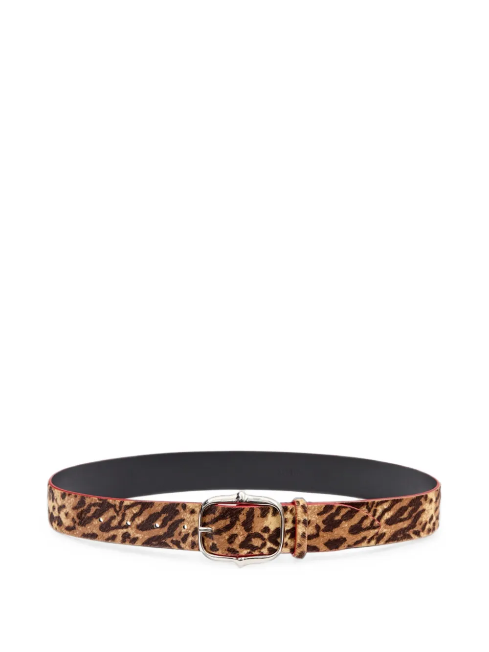 ISABEL MARANT Lapae leather belt - Marrone
