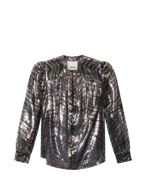ISABEL MARANT Farali silk top