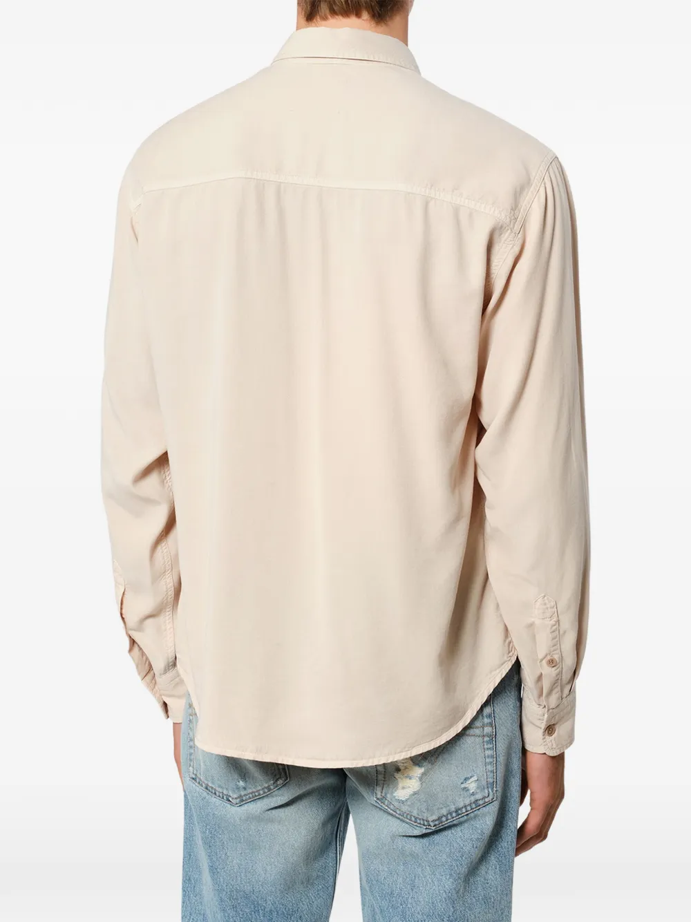 MARANT Saul overhemd met klepzak Beige