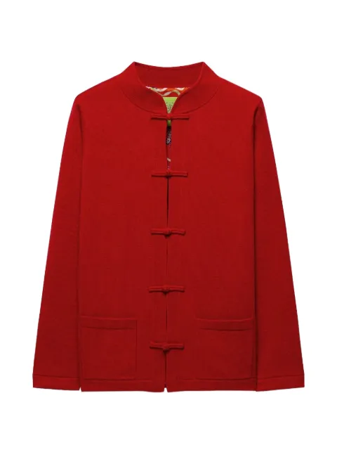 Shanghai Tang Tang Cardigan mit Herzverschluss