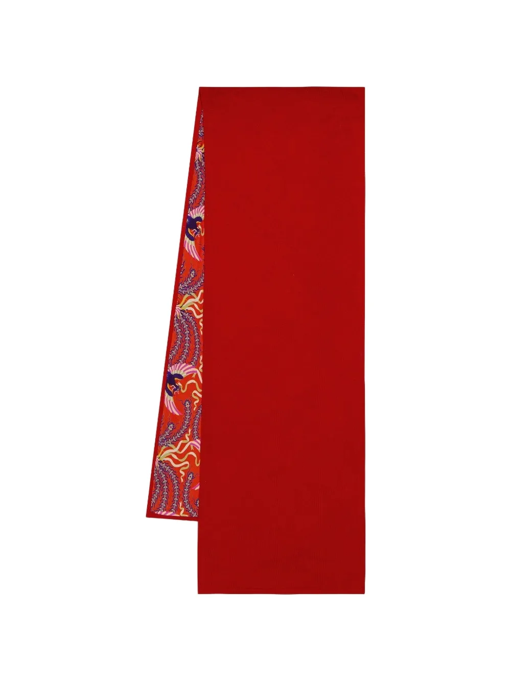 Shanghai Tang Two-Faced double-sided scarf - Rosso
