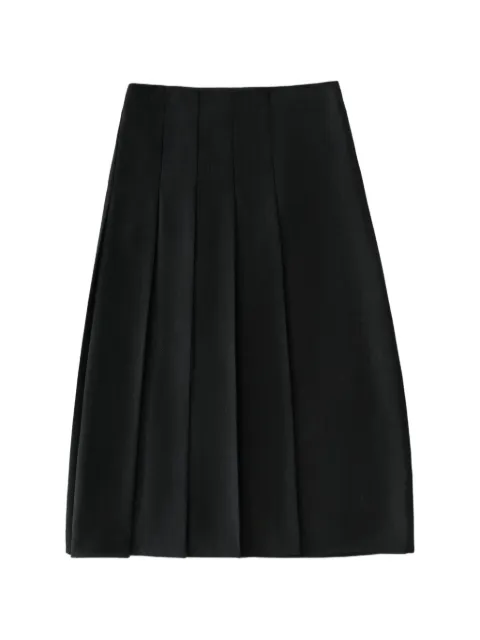 Studio Nicholson asymmetric pleated skirt