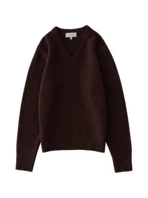 Studio Nicholson Vネック ニットベスト | ブルー | FARFETCH JP