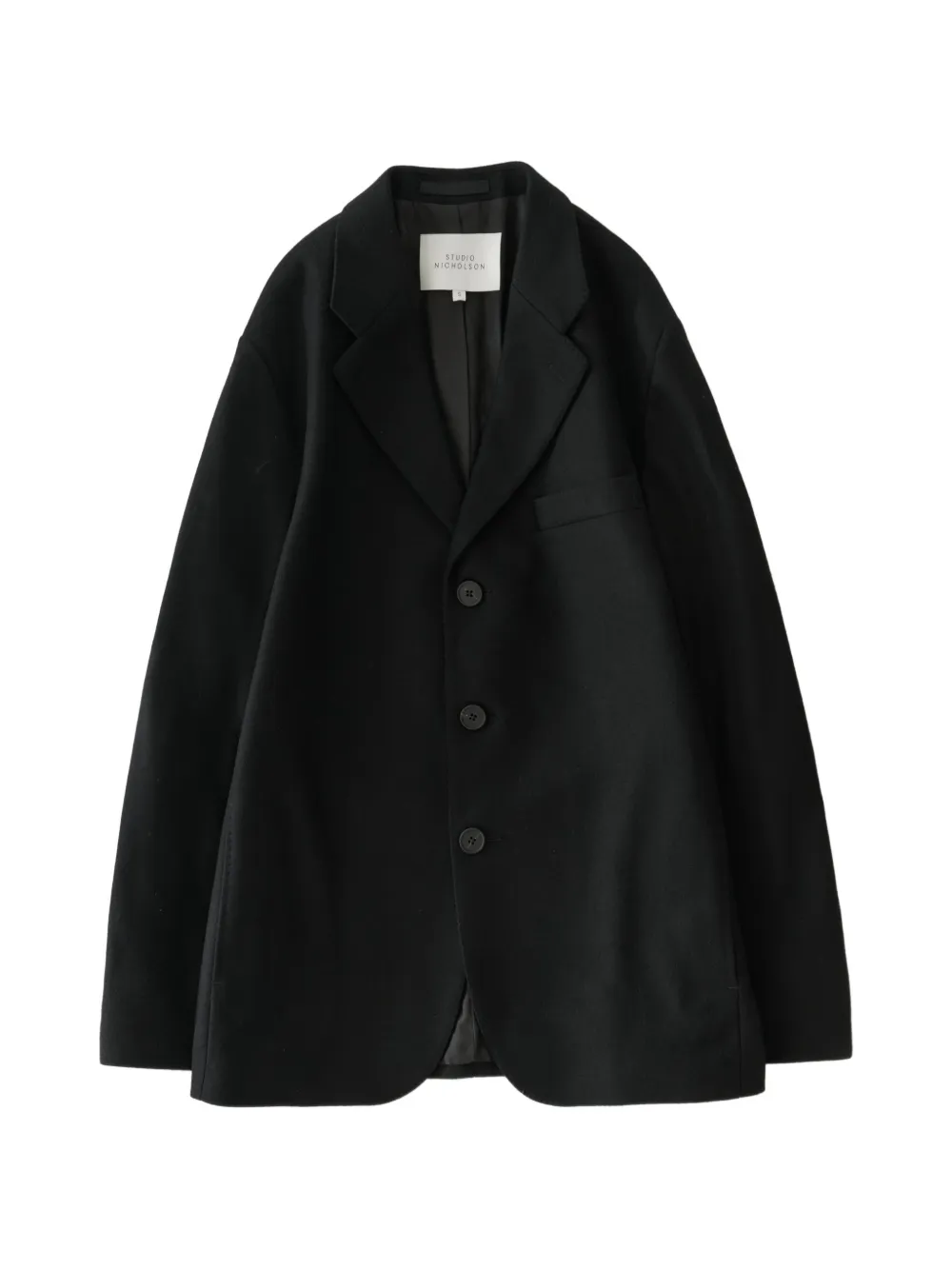 Studio Nicholson Sono wool blazer - Schwarz
