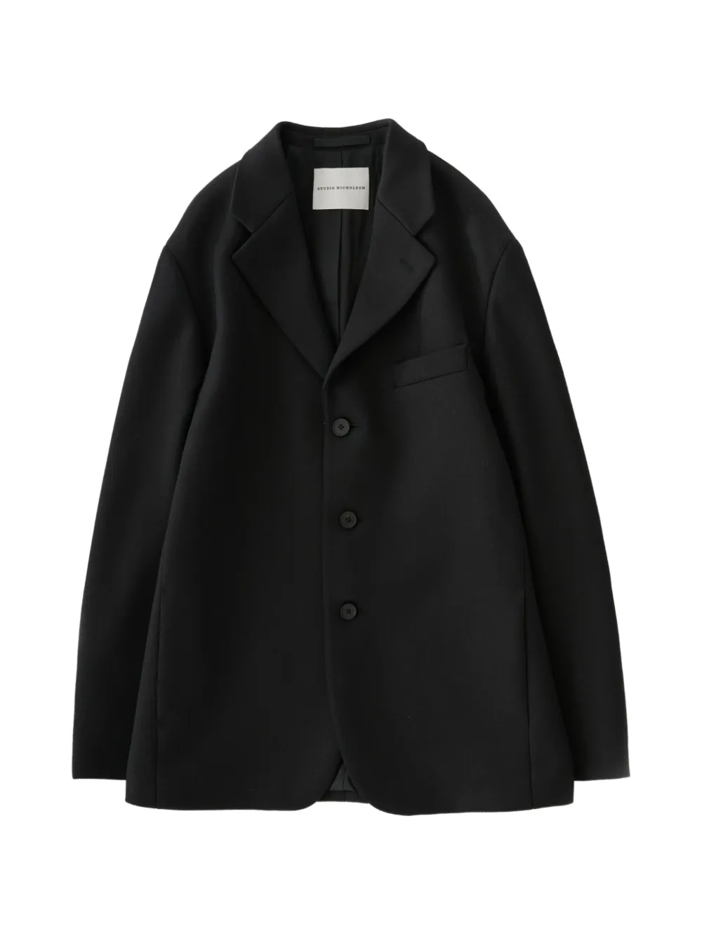 Studio Nicholson Sono wool blazer - Schwarz