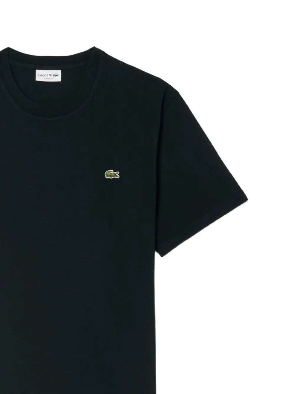 Lacoste Katoenen T-shirt Groen