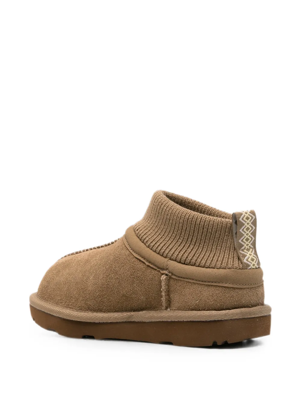 UGG Kids knit-trim boots Bruin