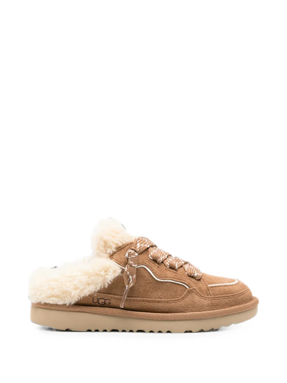 UGG Kids lace-up trainers - Marrone