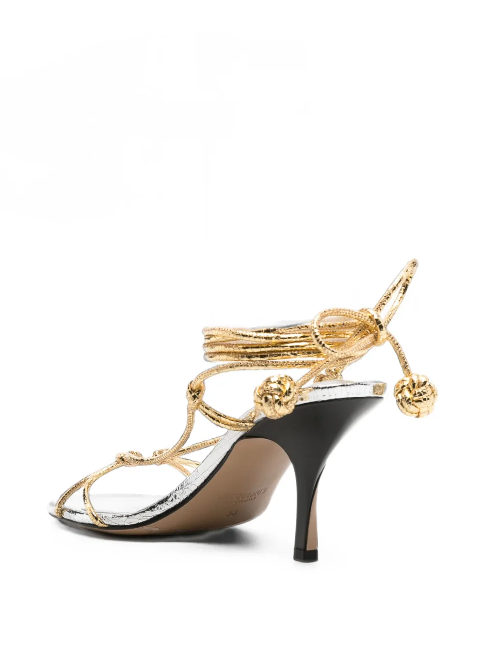 Jacquemus Les Sandales Tourni sandals Goud