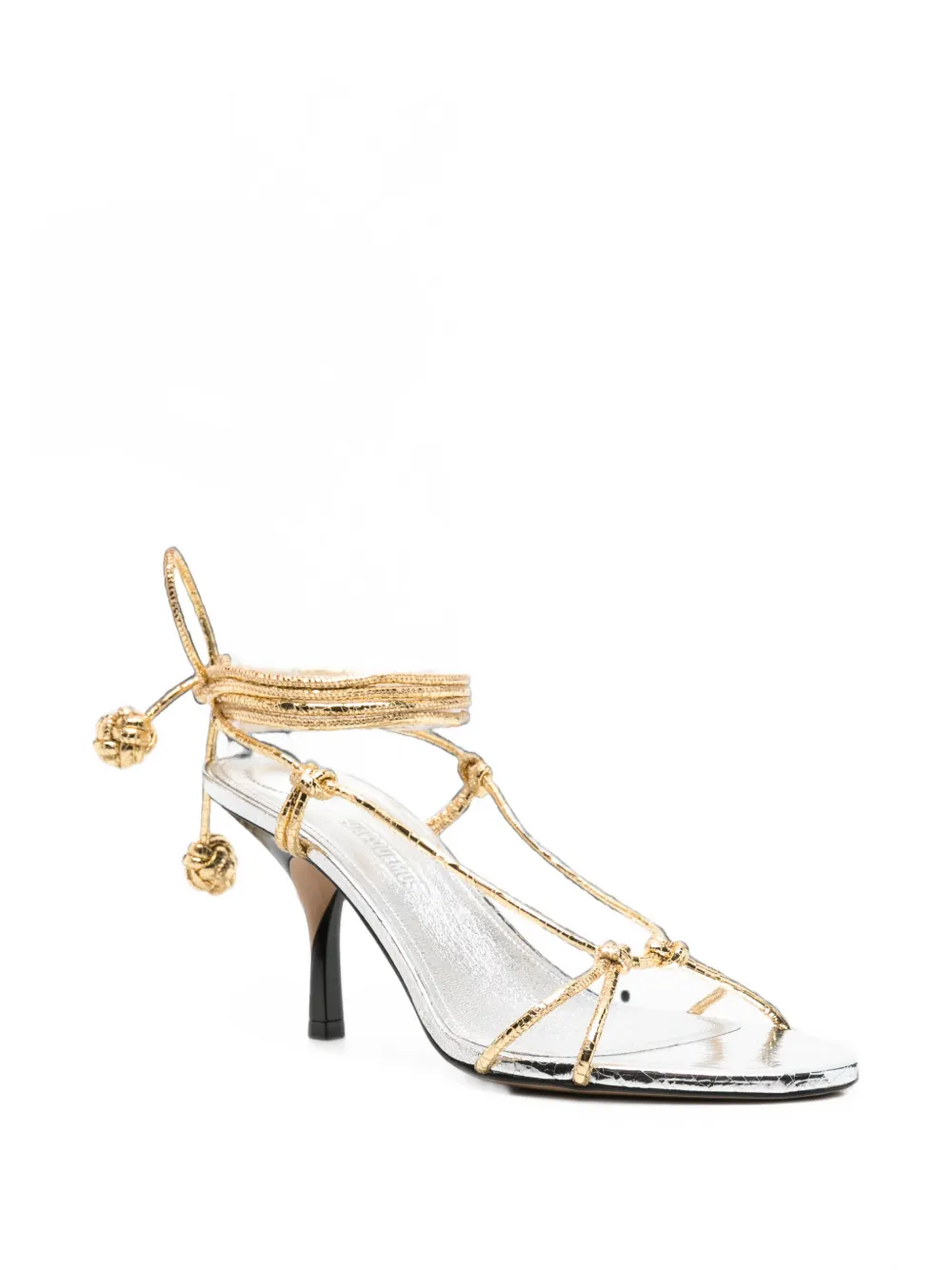 Jacquemus Les Sandales Tourni sandals Goud