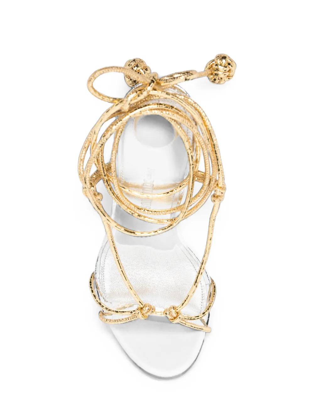 Jacquemus Les Sandales Tourni sandals Goud