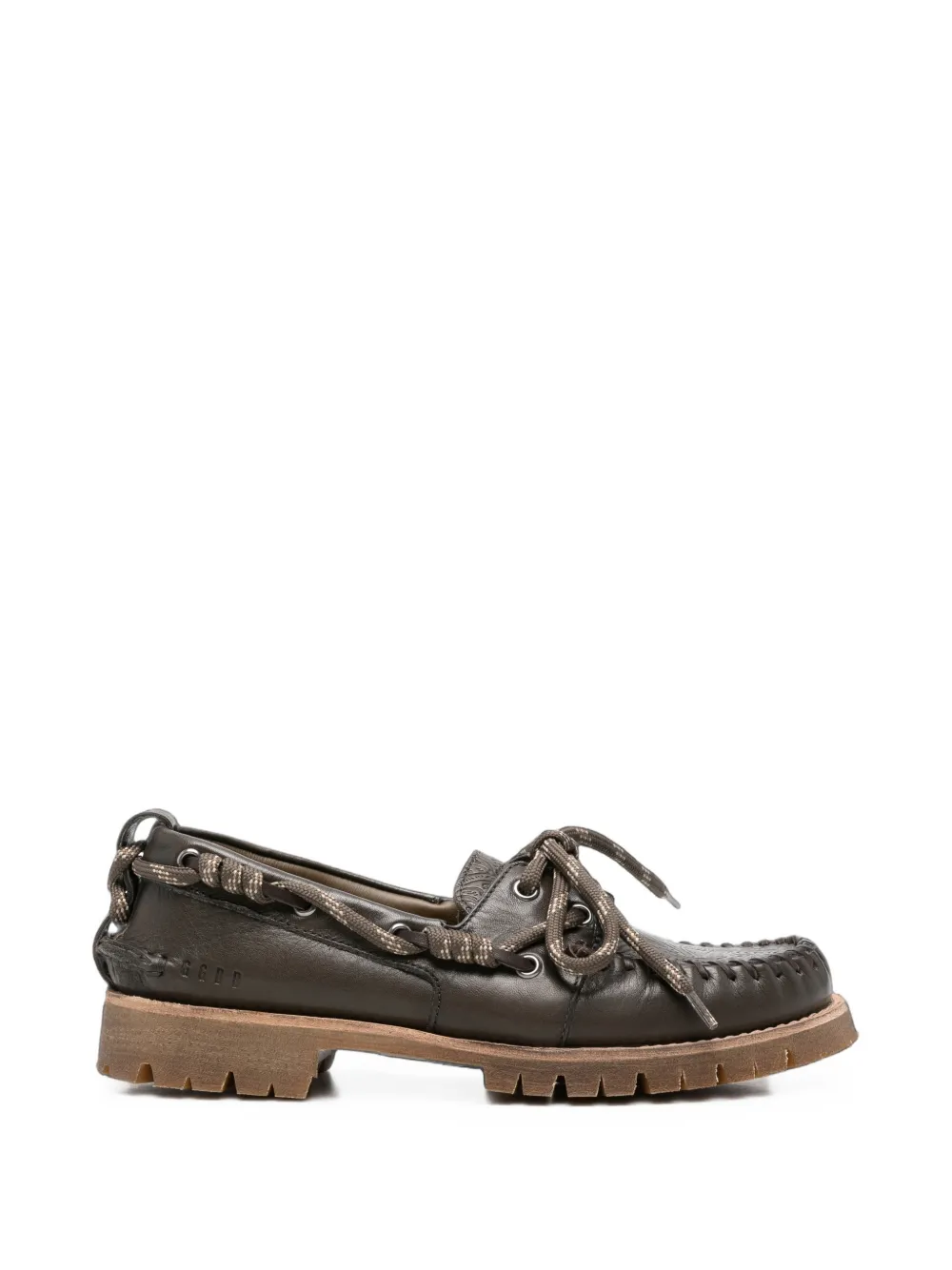 Golden Goose Cruise floral-embossed loafers - Marrone