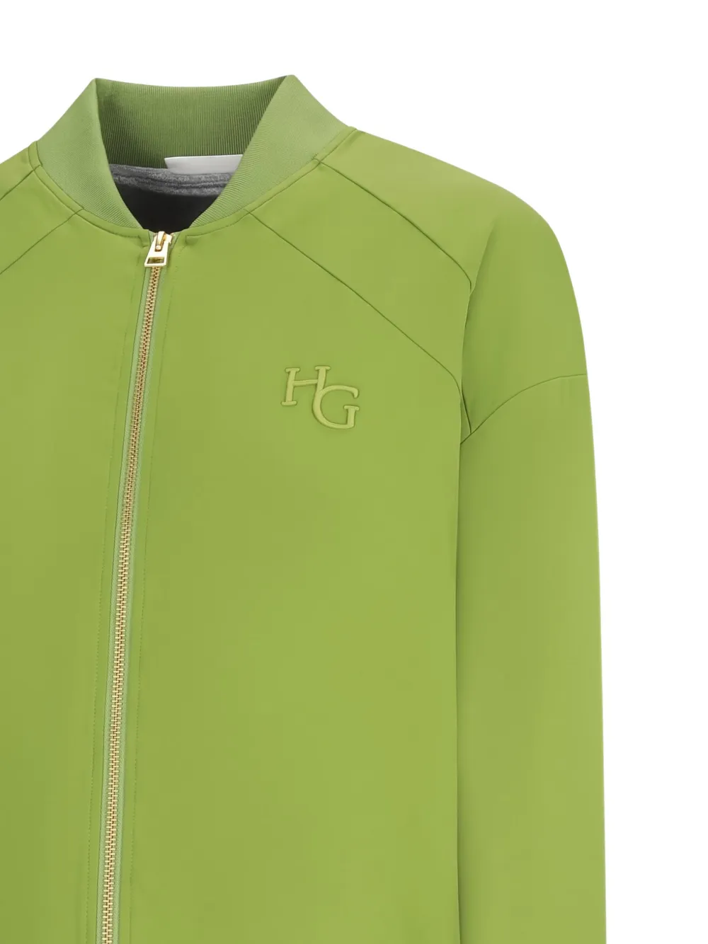 HOUSE OF GRAVITY Active sweater met geborduurd logo Groen