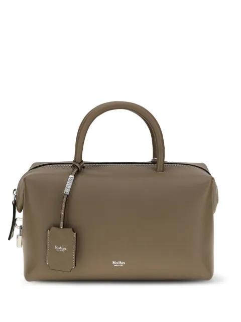 Max Mara leather holdall bag