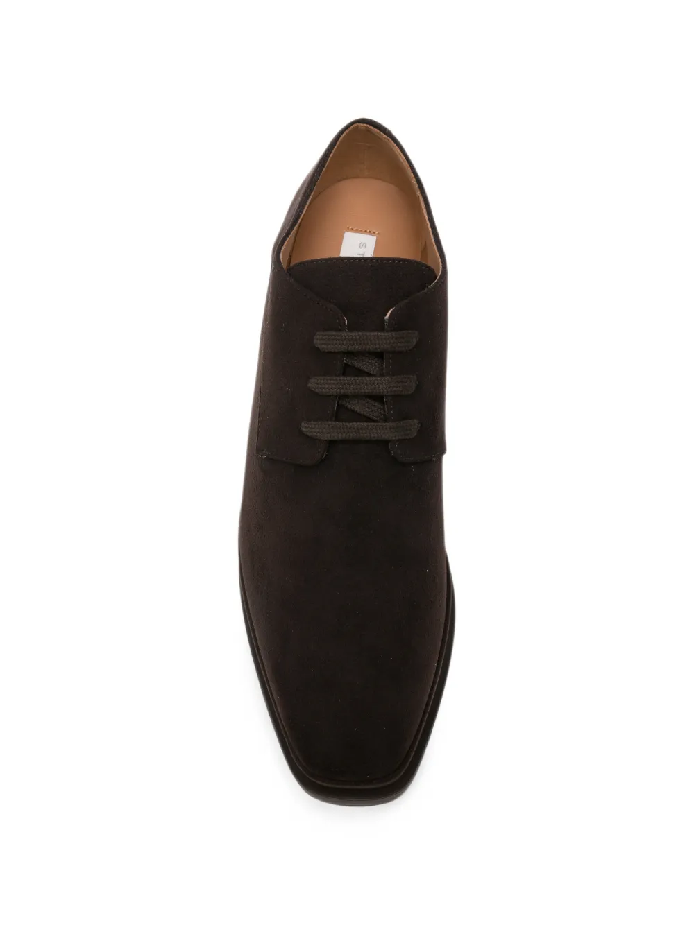 Stella McCartney Elyse derby schoenen met studs Bruin