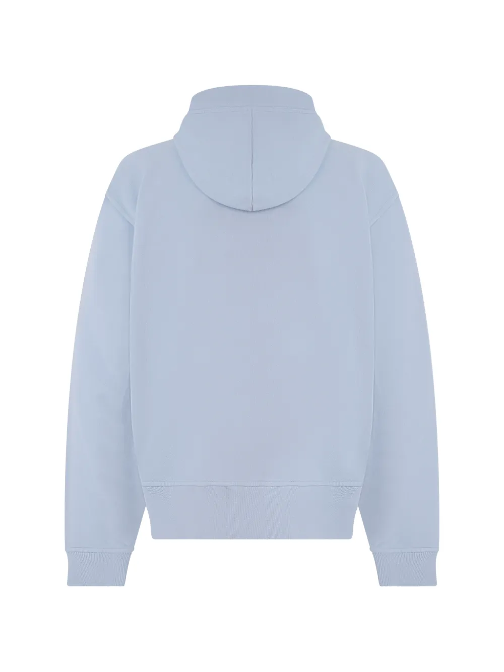 Stone Island 6100023 hoodie van geborsteld biologisch katoenen fleece Blauw