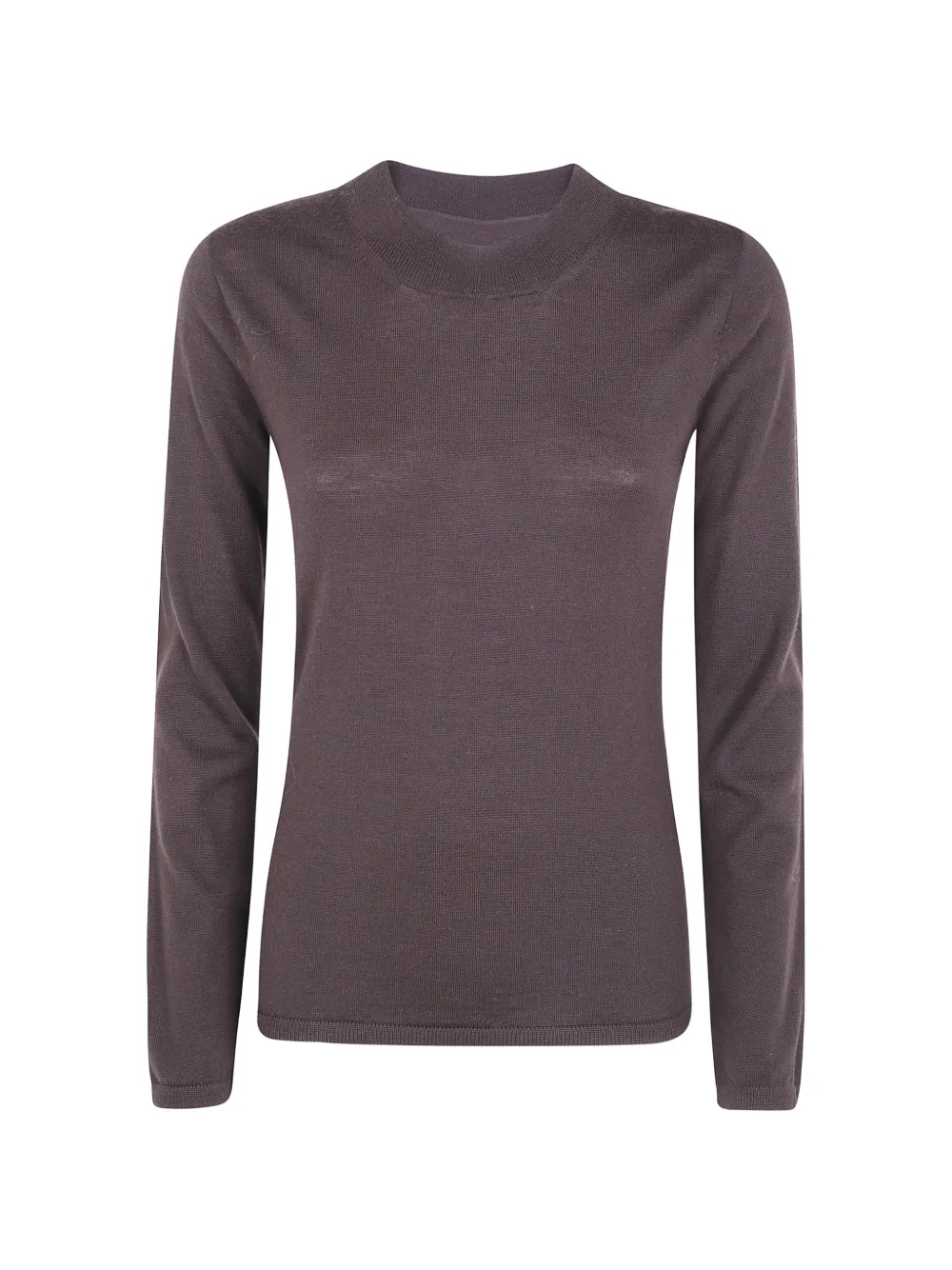 D.Exterior long-sleeve sweater - Braun