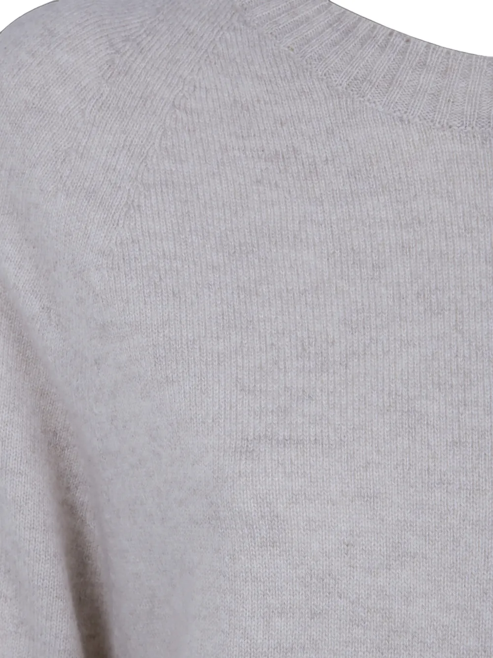 D.Exterior Trui met raglanmouwen Beige