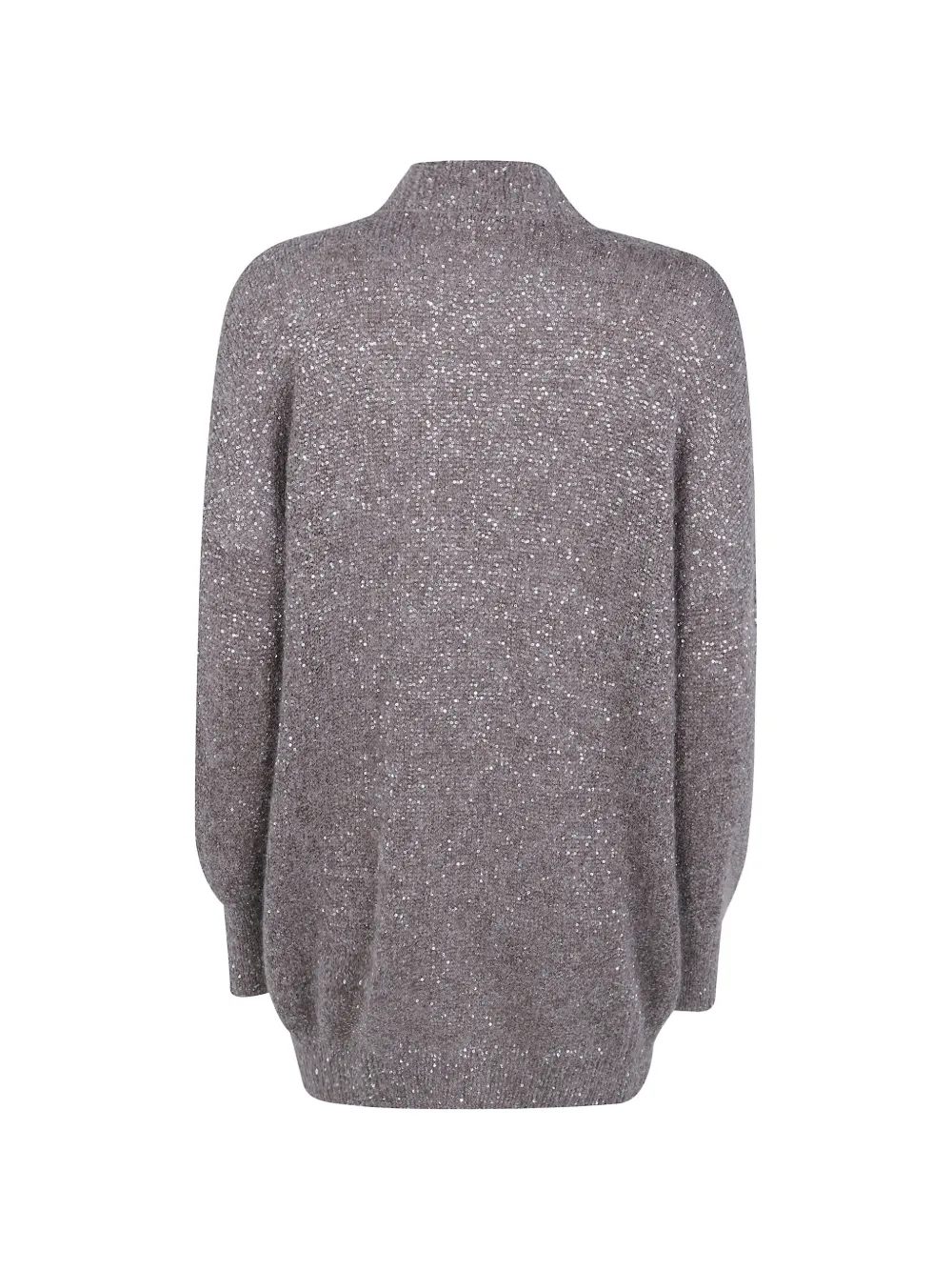D.Exterior Vest met pailletten Bruin