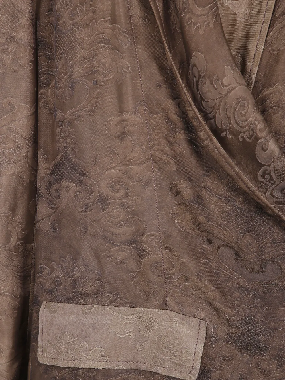 Uma Wang Jack met damask-patroon Bruin