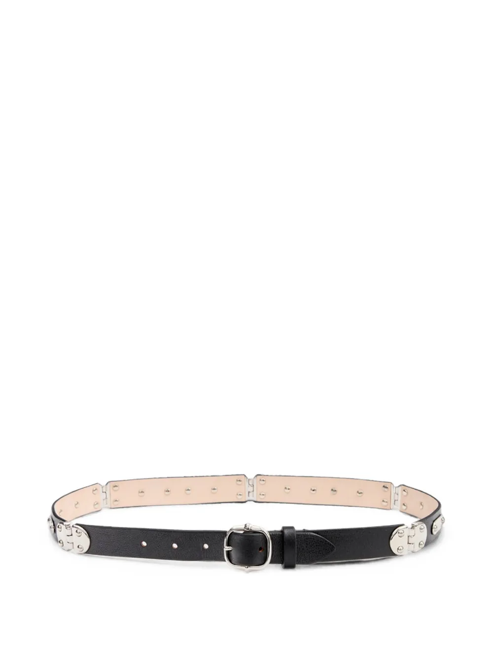 ISABEL MARANT Depson leather belt - Nero