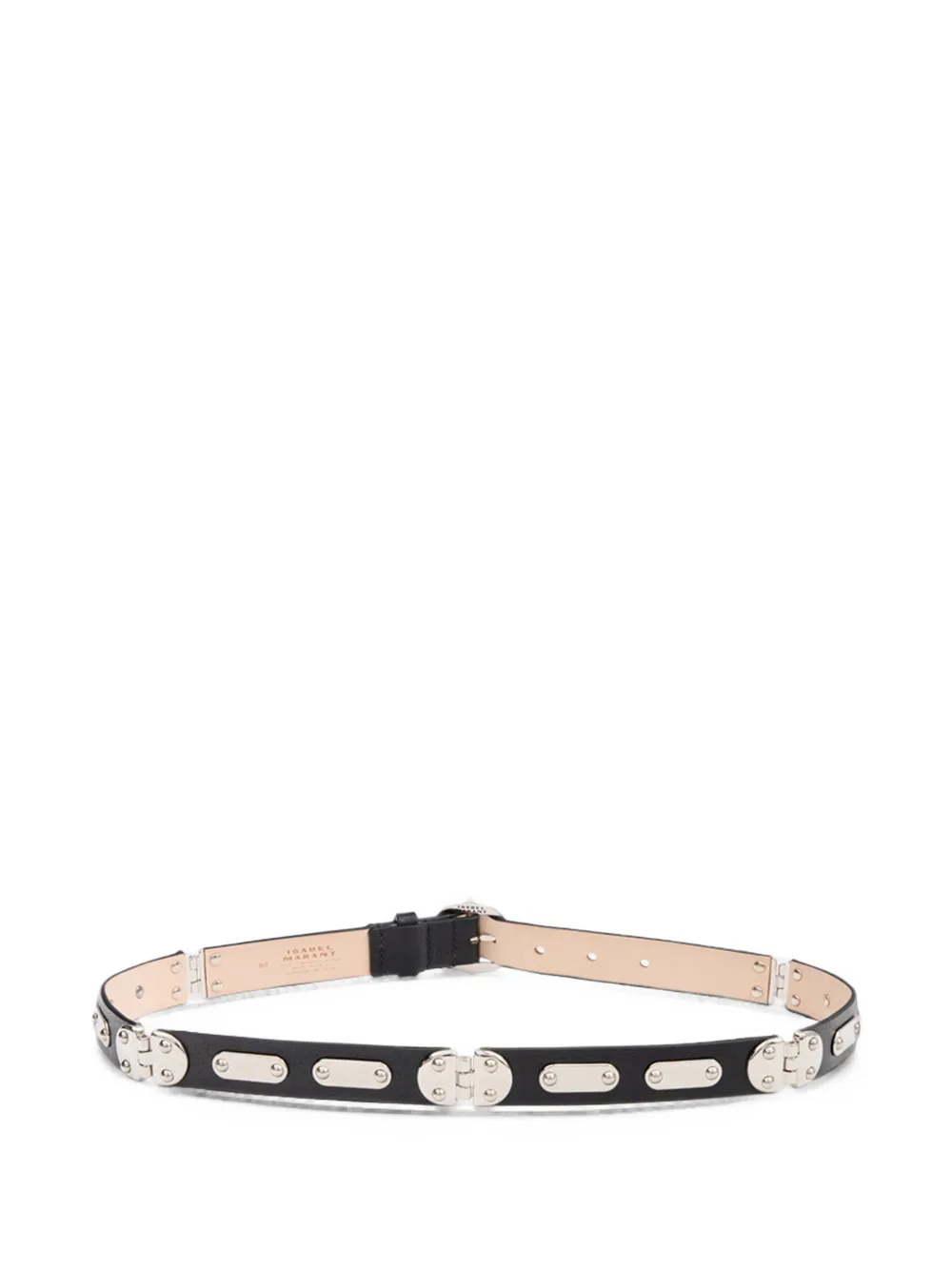 ISABEL MARANT Depson leren riem Zwart