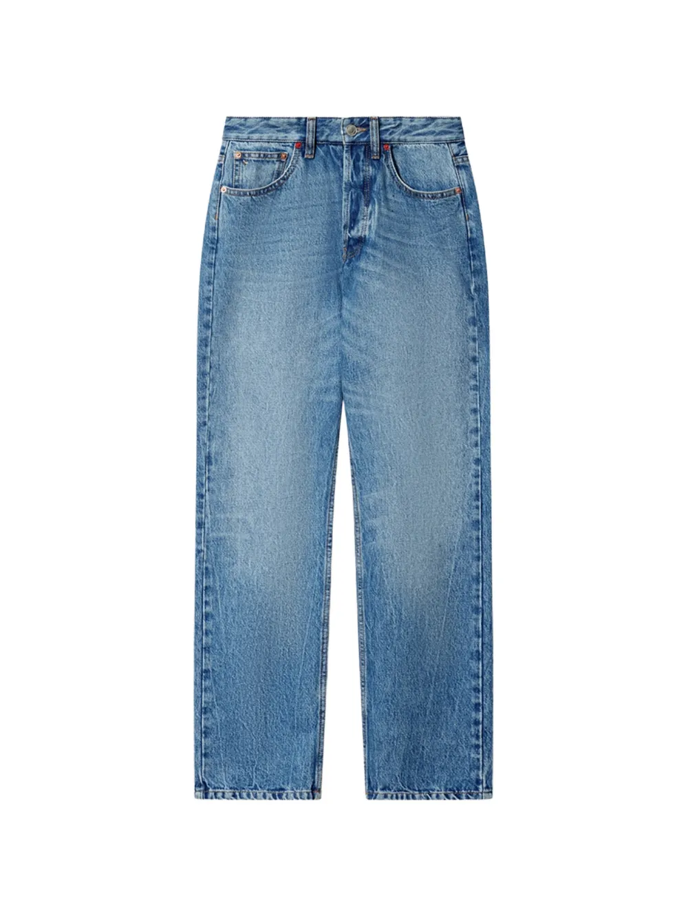 ISABEL MARANT Daya regular authentic denim jeans - Blu