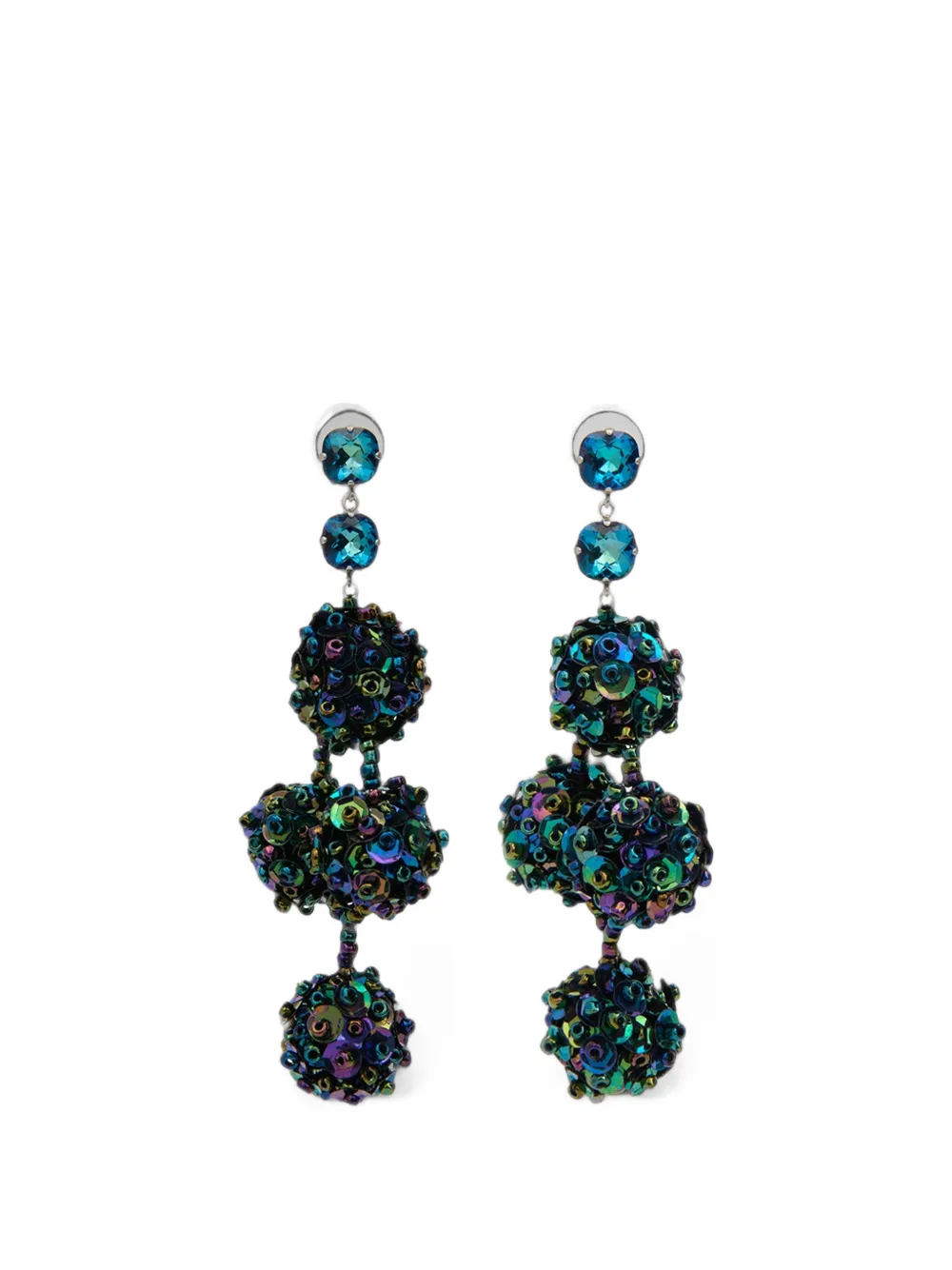 ISABEL MARANT Gia bead-embellished drop earrings