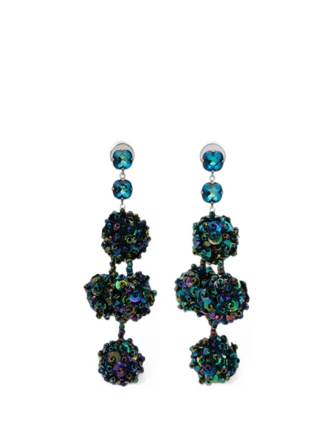 ISABEL MARANT Gia bead-embellished drop earrings