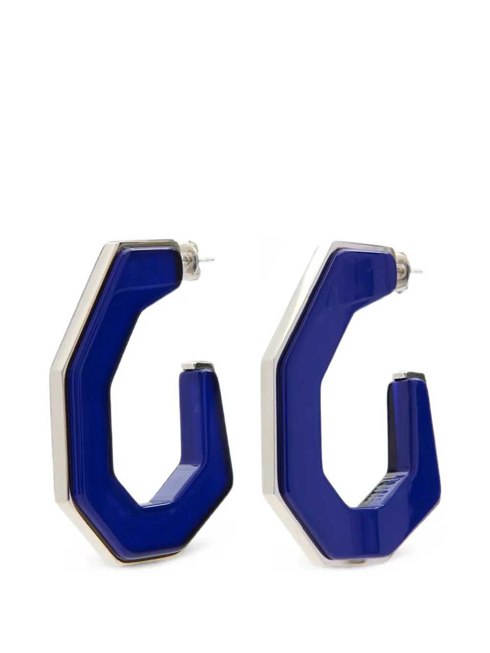 ISABEL MARANT Liu geometric-hoop earrings