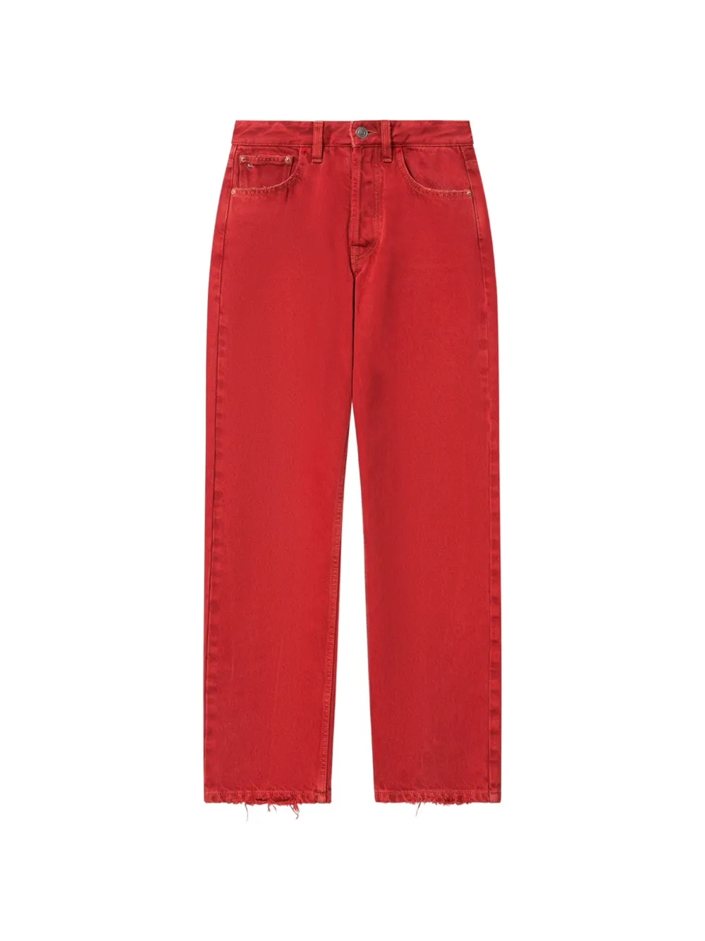 ISABEL MARANT Daya straight-leg jeans - Rosso