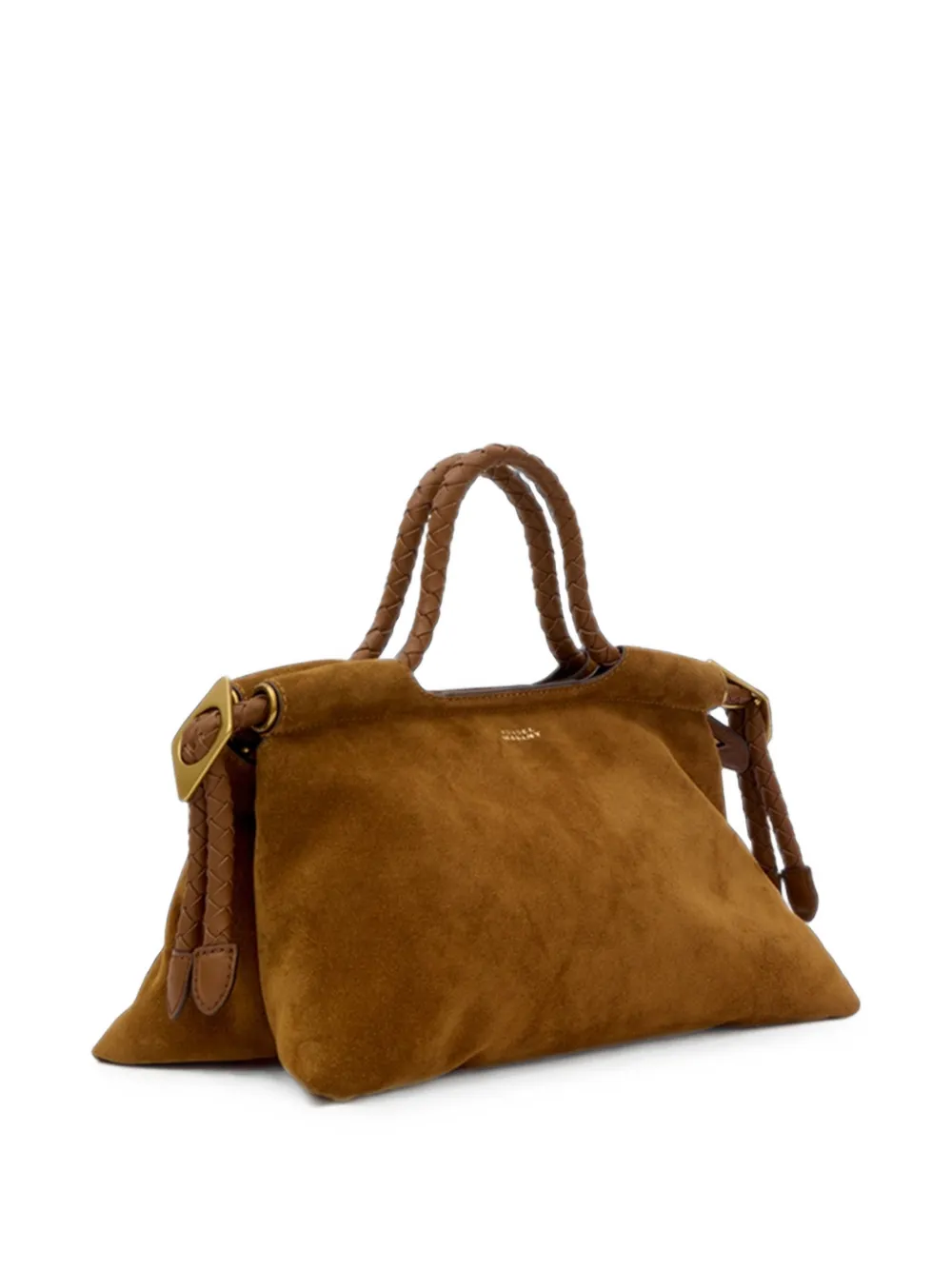 ISABEL MARANT Pipa M suede bag Bruin