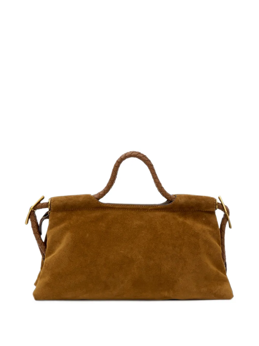 ISABEL MARANT Pipa M suede bag Bruin