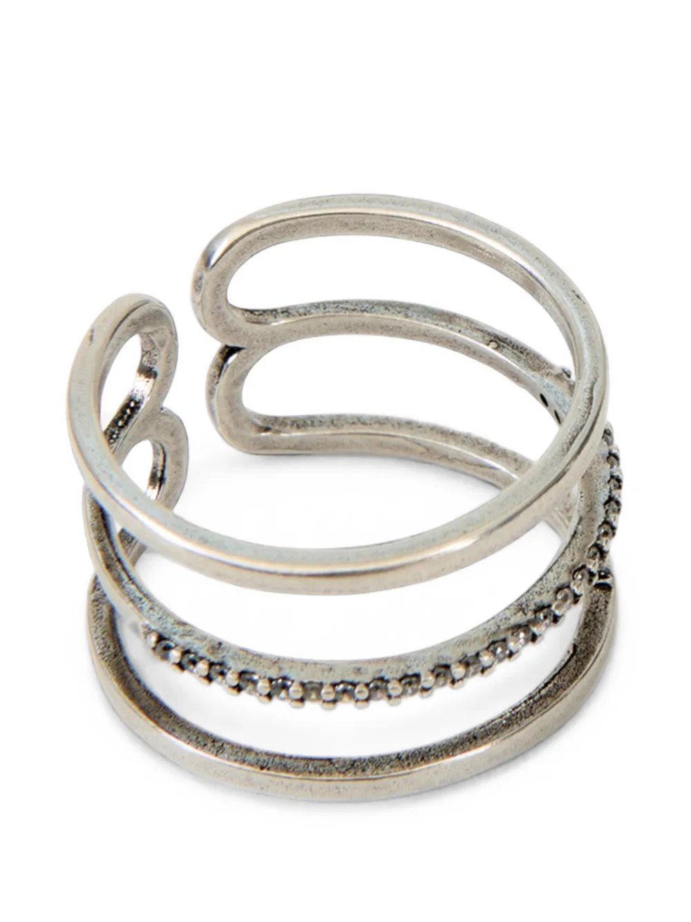 ISABEL MARANT Lauren ring - Argento