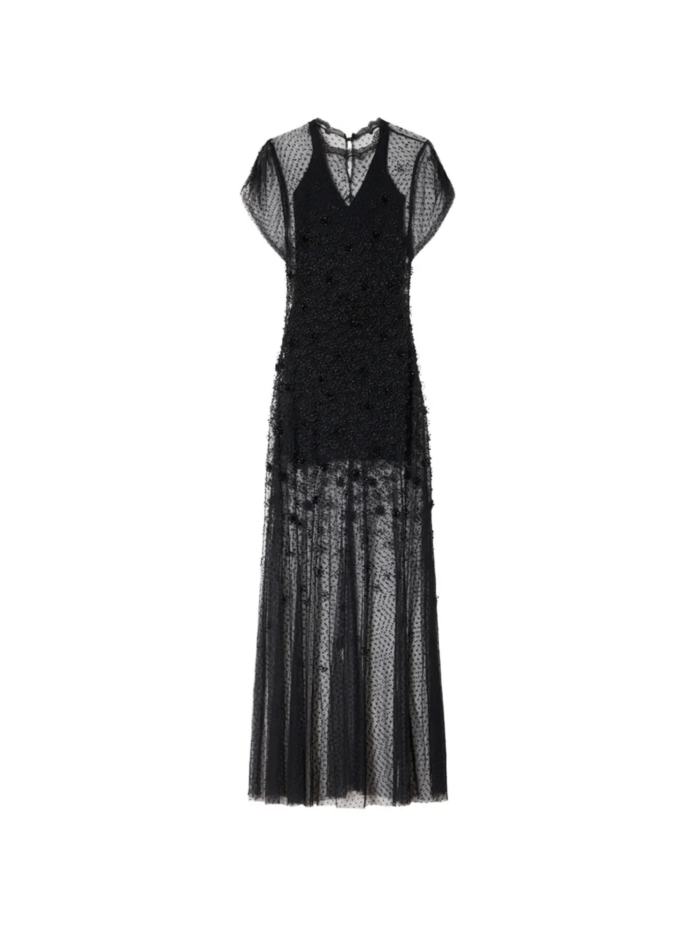 ISABEL MARANT robe Otalia en dentelle - Noir ISABEL MARANT robe Otalia en dentelle - Noir