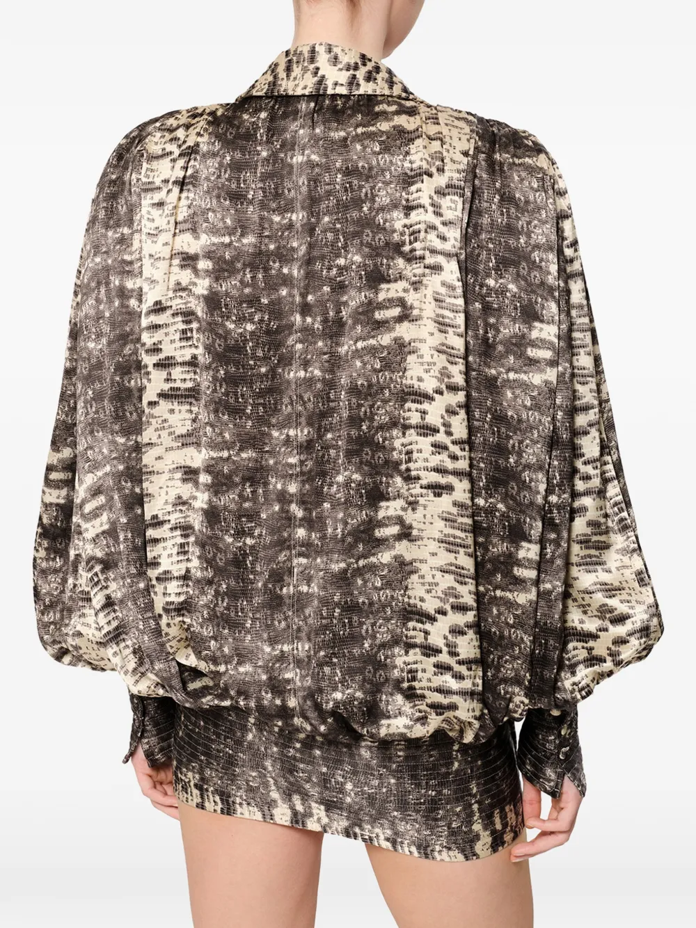 ISABEL MARANT Dilja jurk Bruin