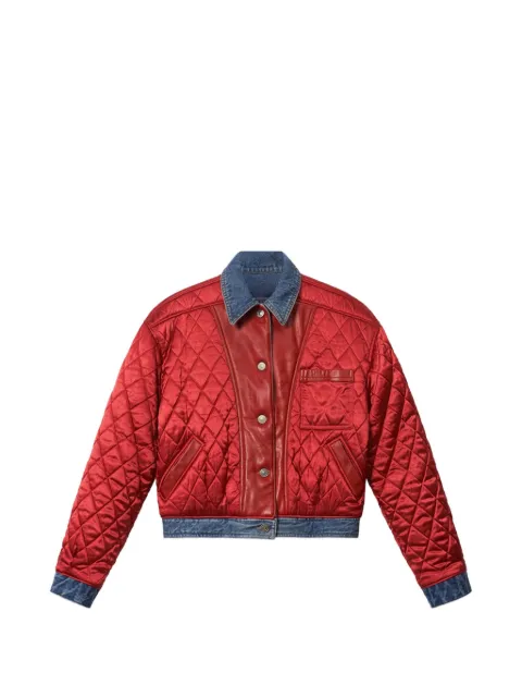 ISABEL MARANT Devyna quilted satin jacket