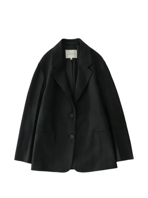 Studio Nicholson Mazar Wool Blazer in Black