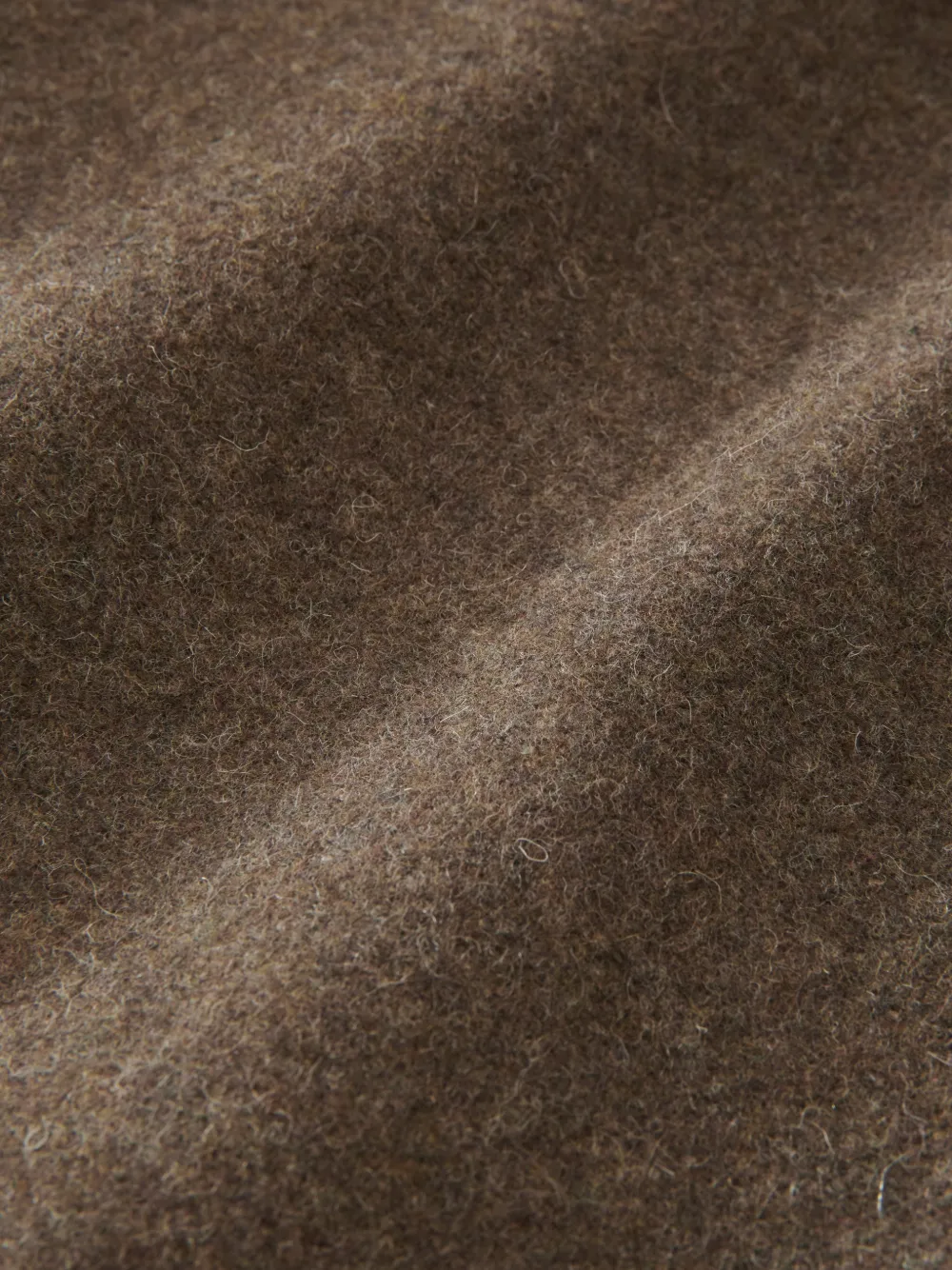 Studio Nicholson Ria Wool-melton Coat in Brown, view 2
