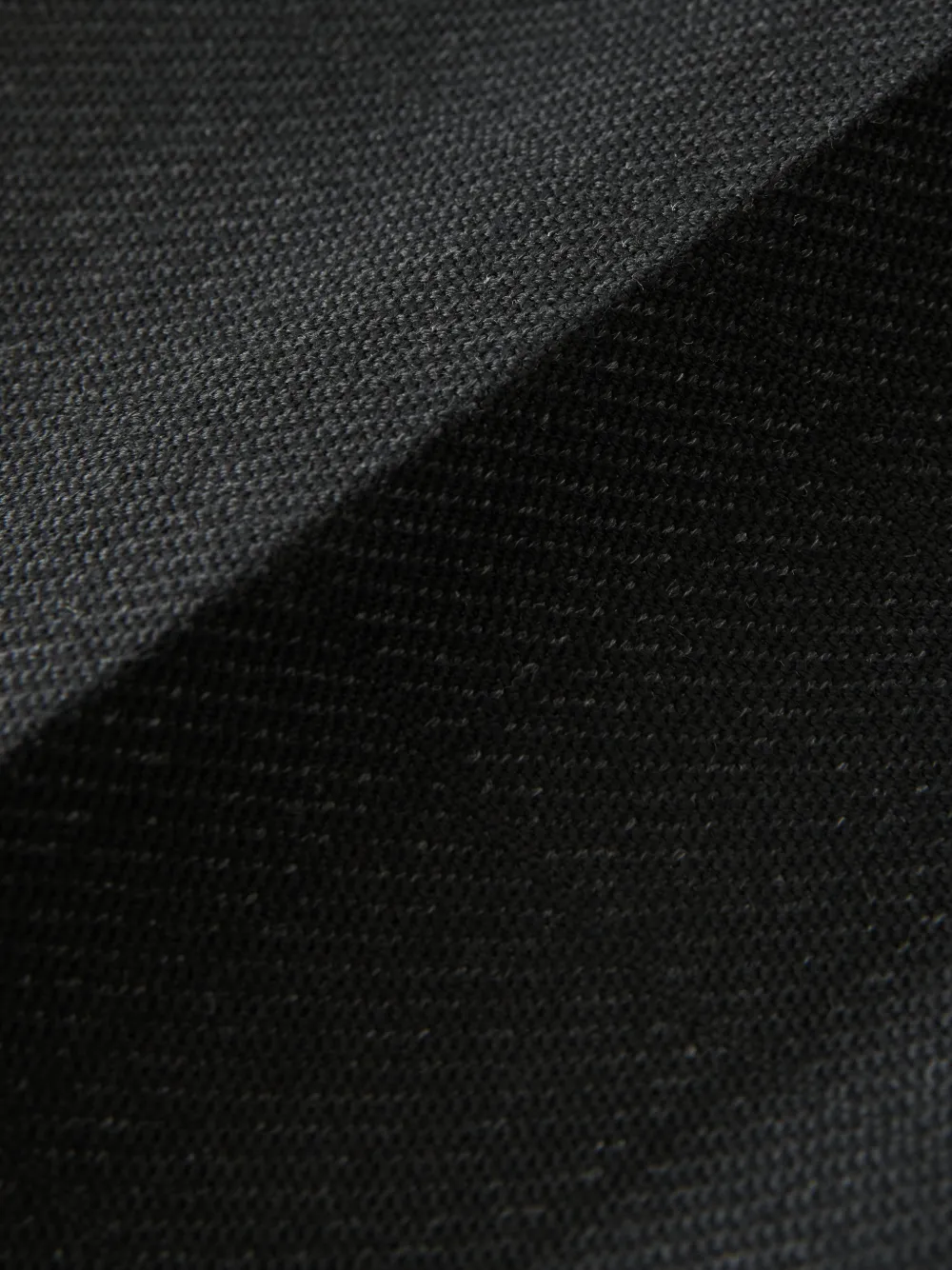 Studio Nicholson Straight wollen broek Zwart