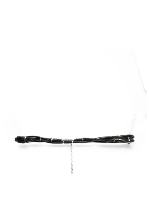 ISABEL MARANT multi-strand silver-tone-hardware belt