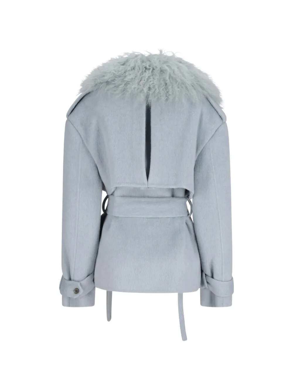 Giuseppe Di Morabito Jas met ceintuur Blauw